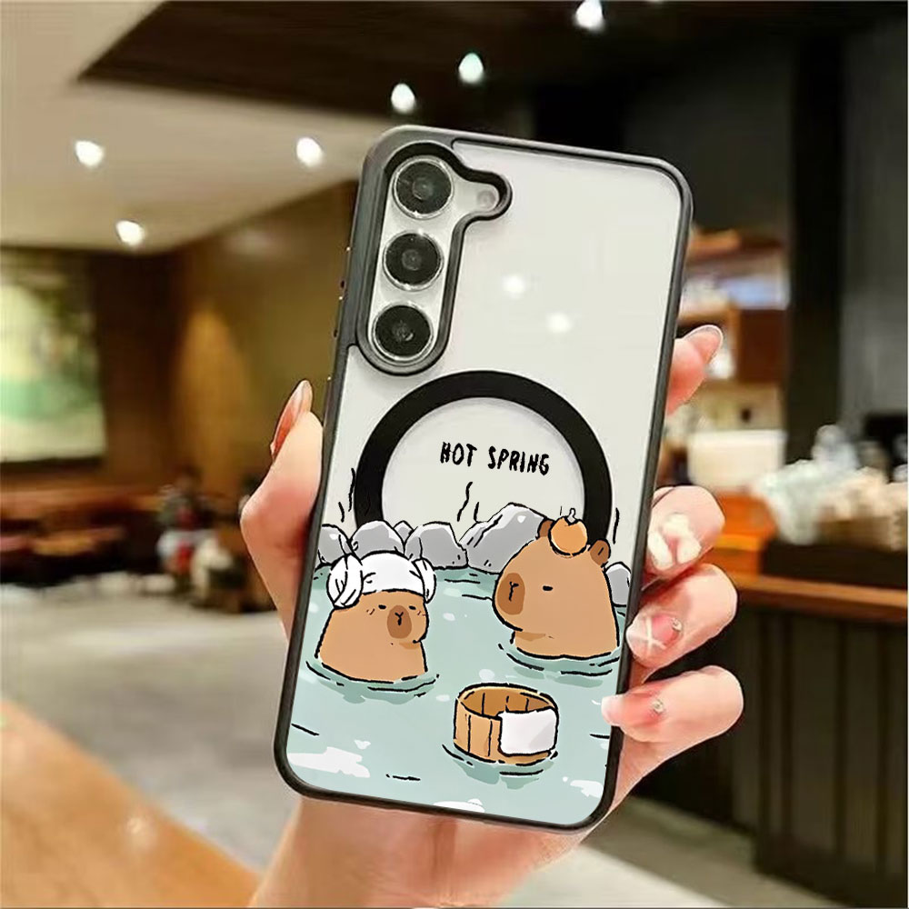 เคสโทรศัพท์แม่เหล็กใสลายคาปิบา - Phone Cases Samsung Galaxy บทวิจารณ์และราคา