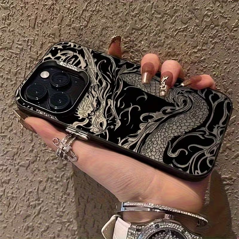 เคสโทรศัพท์ลายมังกร สำหรับ iPh - Gradient Color Case บทวิจารณ์และราคา
