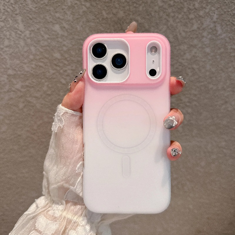 เคสแม่เหล็กไล่เฉดสีลูกกวาดสำหร - Gradient Color Case บทวิจารณ์และราคา