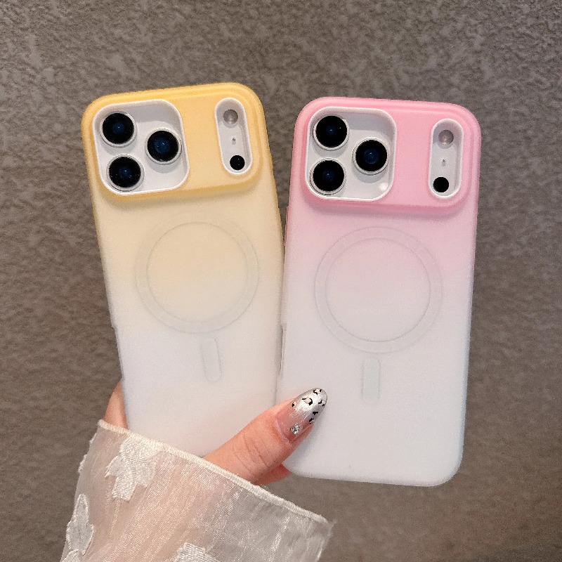 เคสแม่เหล็กไล่เฉดสีลูกกวาดสำหร - Gradient Color Case บทวิจารณ์และราคา