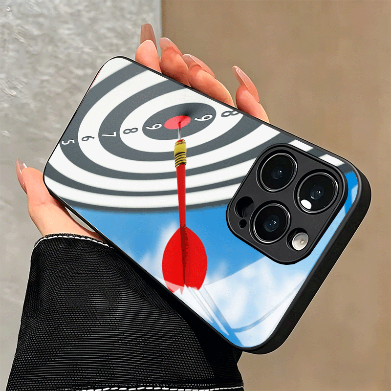 เคสโทรศัพท์กระจกนิรภัยลายลูกดอ - Phone Cases Target บทวิจารณ์และราคา