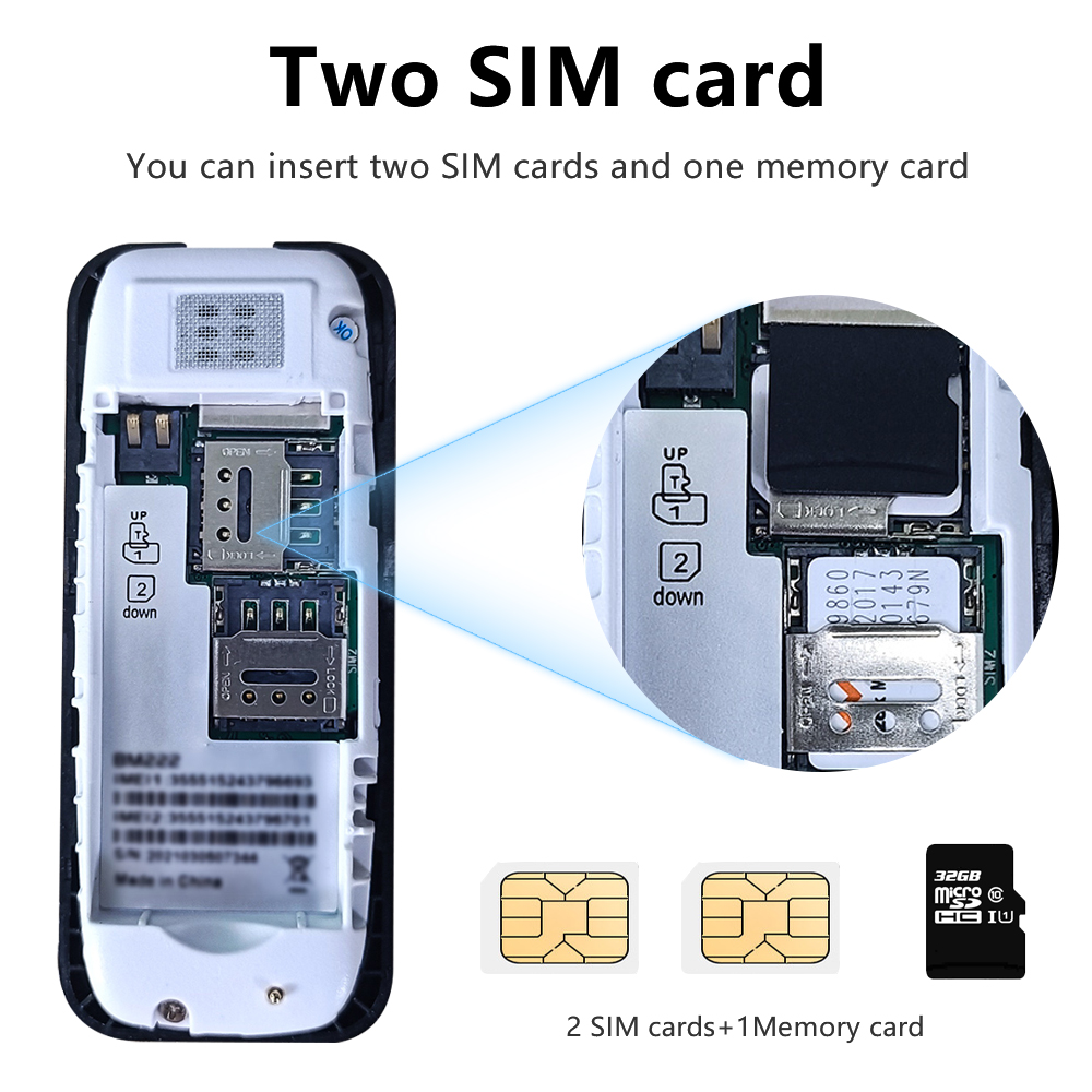 BM222 Super Mini โทรศัพท์มือถื - Phone Cases Verizon บทวิจารณ์และราคา