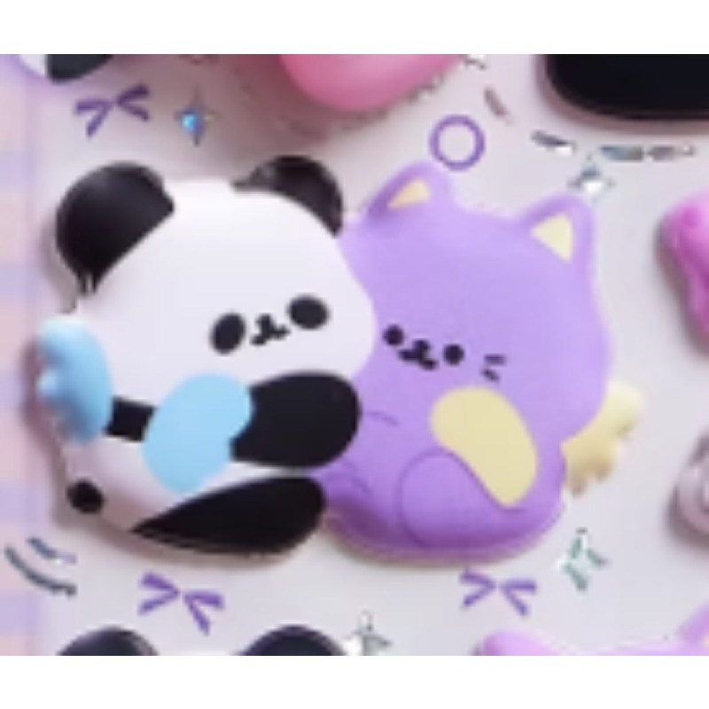 สติกเกอร์ยางรูปอุ้งเท้าแพนด้า  - Phone Cases Rubber บทวิจารณ์และราคา