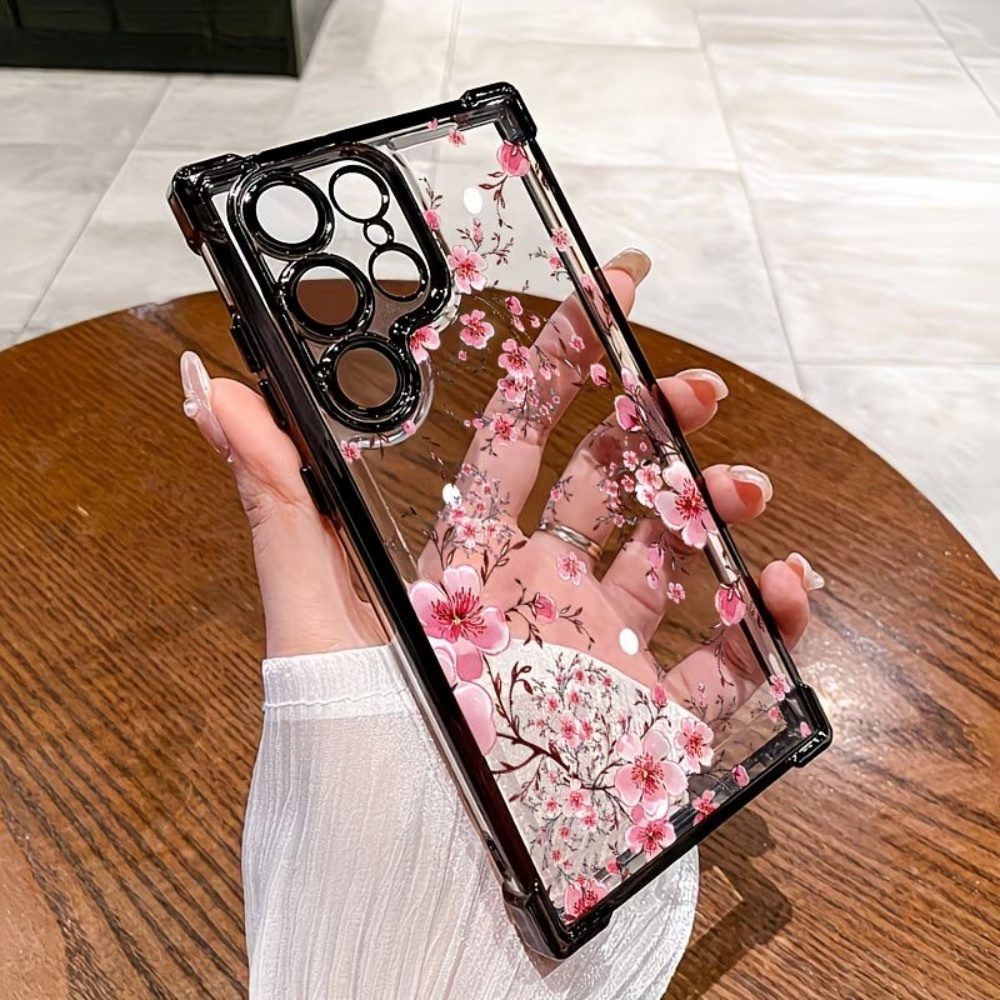 เคสโทรศัพท์เคลือบลายดอกซากุระ  - Phone Cases Samsung Galaxy บทวิจารณ์และราคา