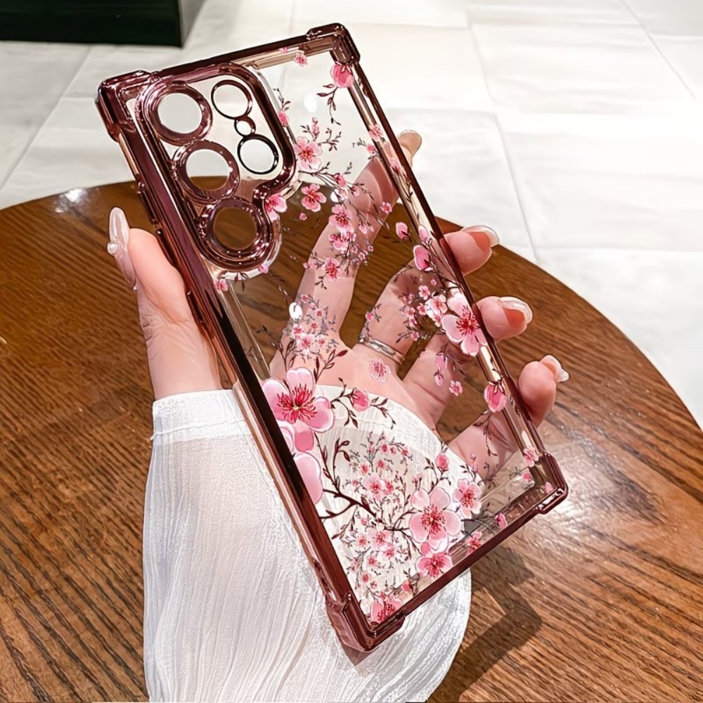 เคสโทรศัพท์เคลือบลายดอกซากุระ  - Phone Cases Samsung Galaxy บทวิจารณ์และราคา