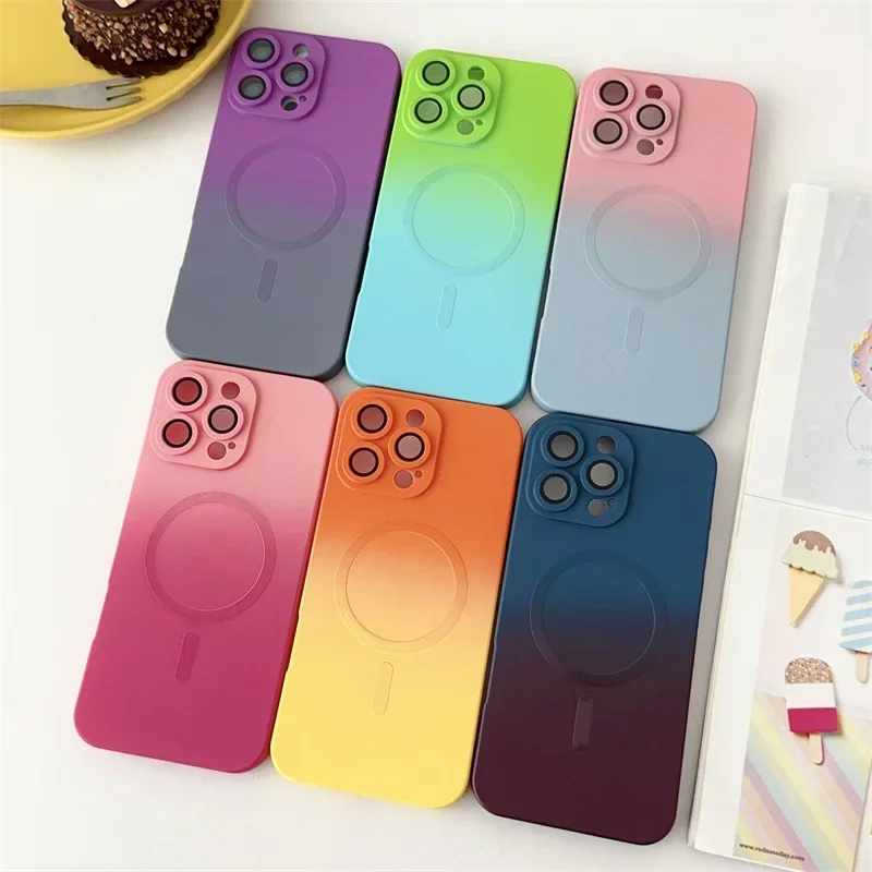 เคสซิลิโคนนิ่มแบบไล่สีสำหรับชา - Gradient Color Case บทวิจารณ์และราคา