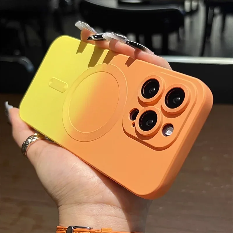 เคสซิลิโคนนิ่มแบบไล่สีสำหรับชา - Gradient Color Case บทวิจารณ์และราคา