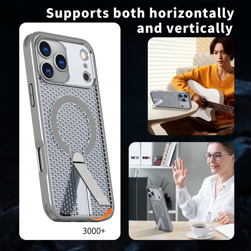 เคสโทรศัพท์แบบมีขาตั้งแม่เหล็ก - Heat Dissipation Case บทวิจารณ์และราคา