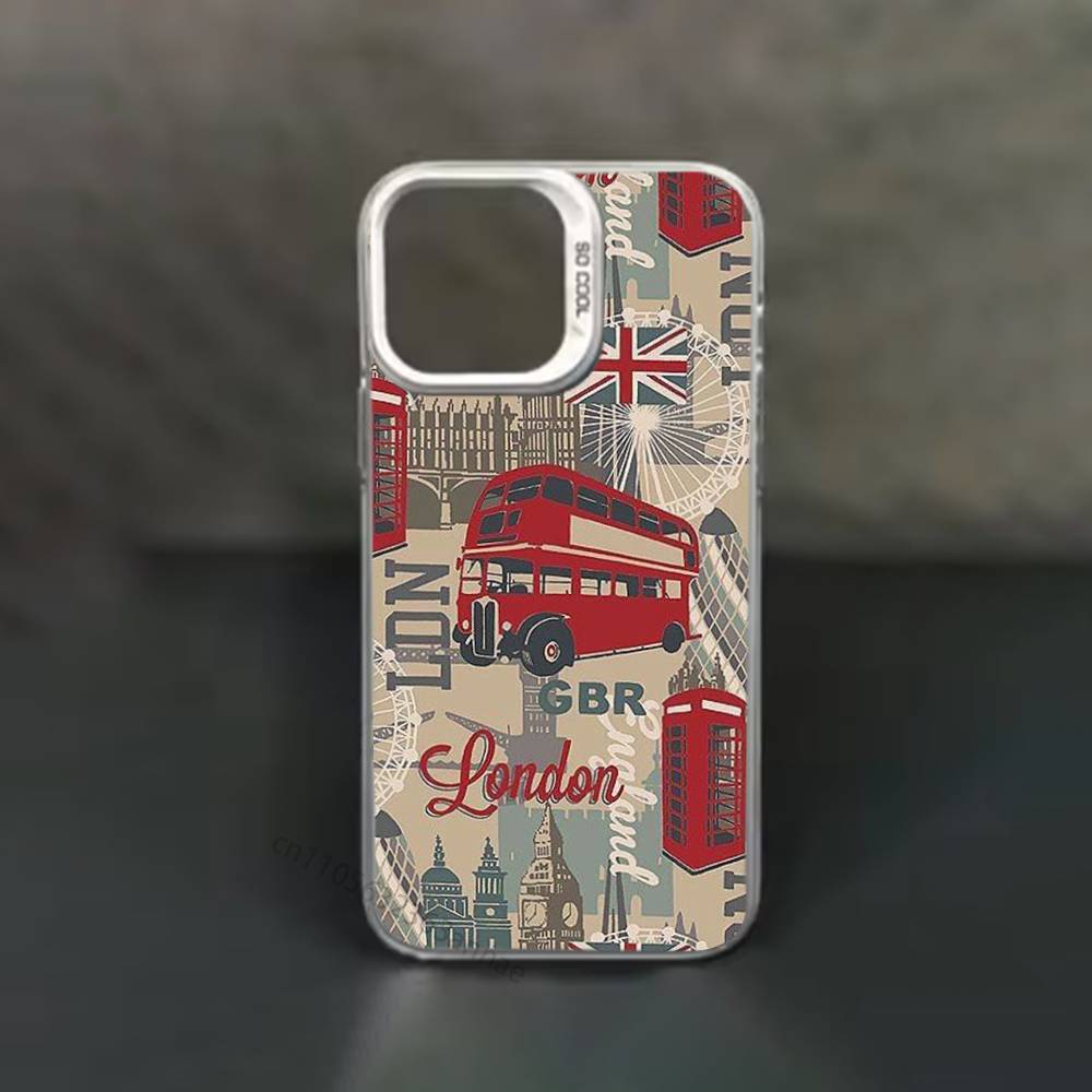 เคสโทรศัพท์ลายรถบัสสีแดงลอนดอน - Phone Cases London บทวิจารณ์และราคา