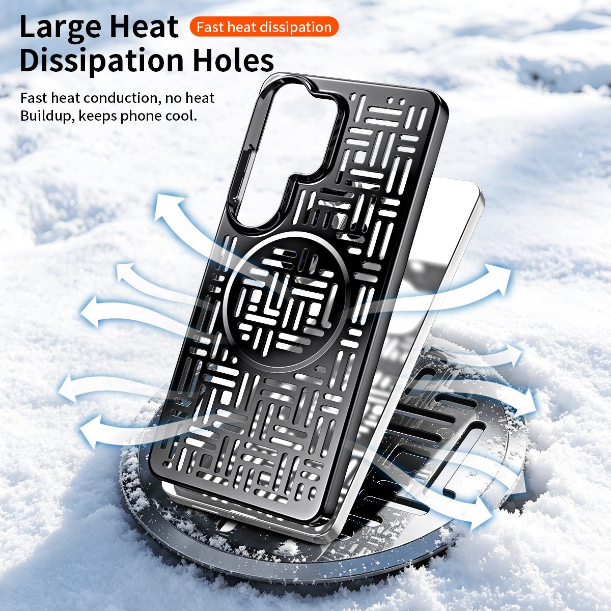 เคสโทรศัพท์สำหรับ Samsung Gala - Heat Dissipation Case บทวิจารณ์และราคา